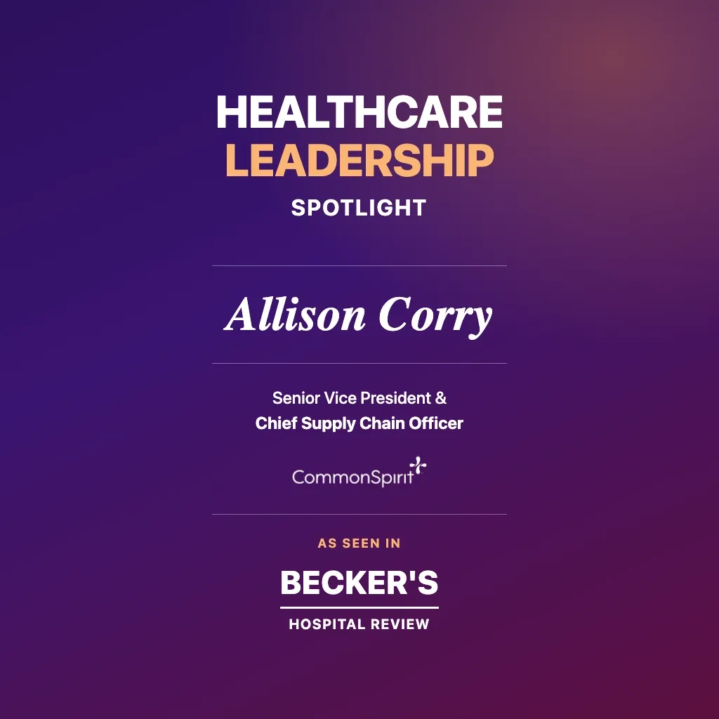 Allison Corry Featured in Becker's Hospital Review