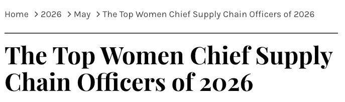 2026 Women We Admire